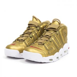 supreme x nike uptempo gold